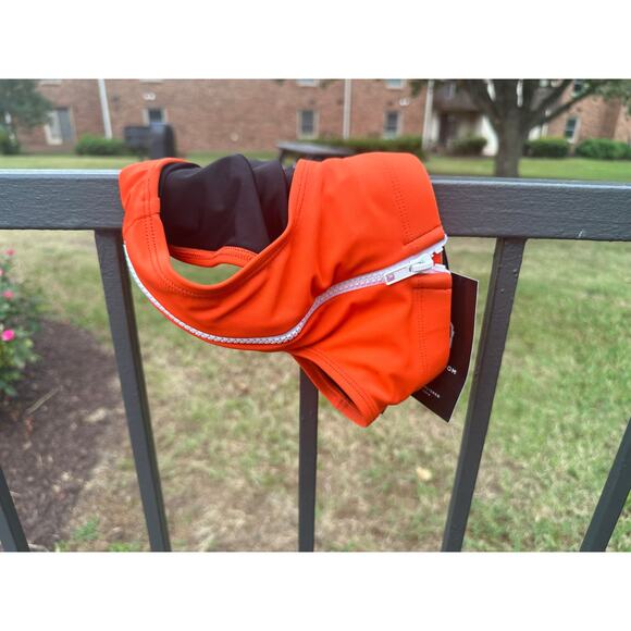 Dark Room Easy Access Bikini Sunset Orange Swim Speedo XS X-Small - Picture 6 of 9
